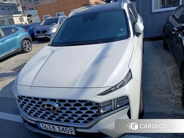 Hyundai The New Santa Fe 2022 Белый из Кореи