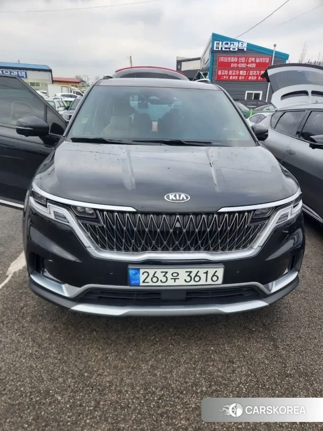 Kia Carnival 4th generation 2021 Черный из Кореи