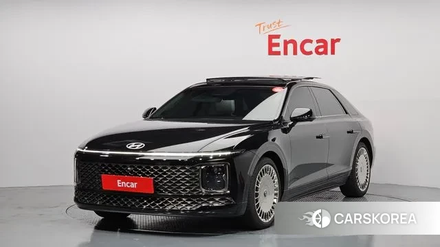 Hyundai Grandeur Hybrid (GN7) 2023 Черный из Кореи