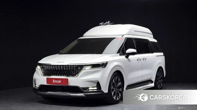 Kia Carnival 4th generation 2022 Белый из Кореи