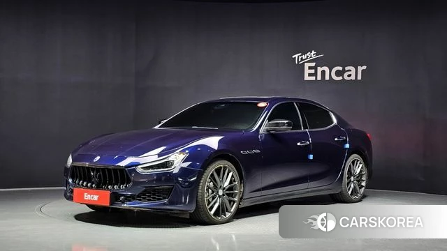 Maserati Ghibli 2019 Синий из Кореи