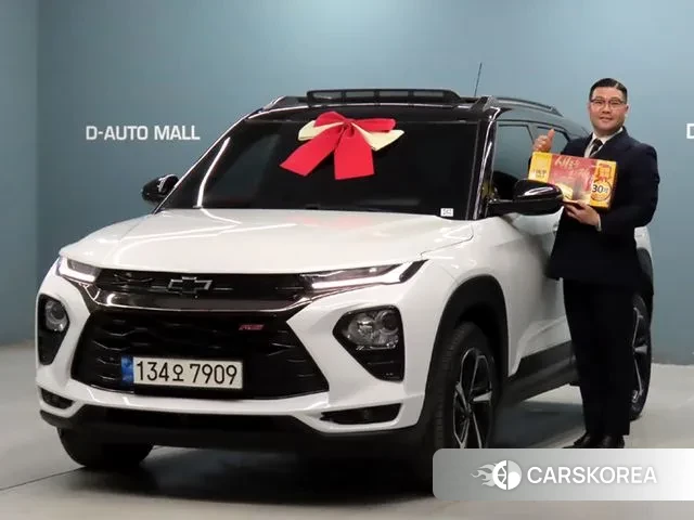 Chevrolet (GM Daewoo) Trailblazer 2022 Белый из Кореи