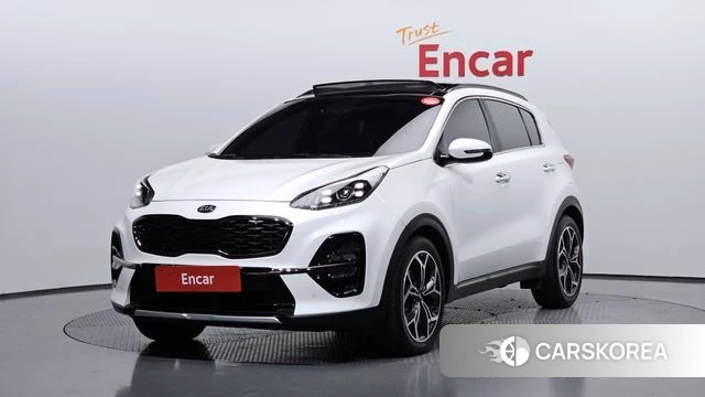 Kia Sportage The Bold 2019 Белый из Кореи