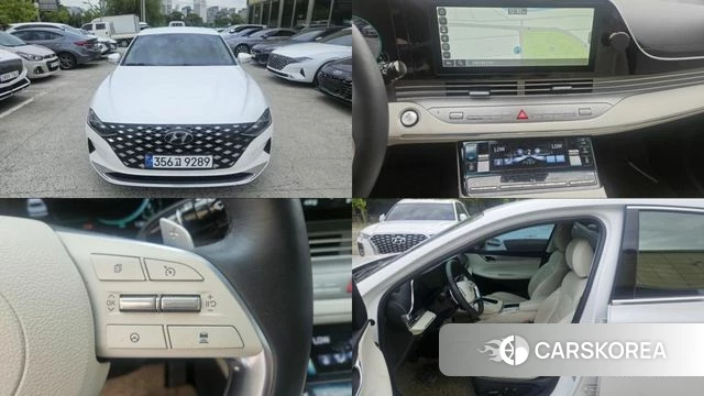 Hyundai The New Grandeur IG 2021 Белый из Кореи