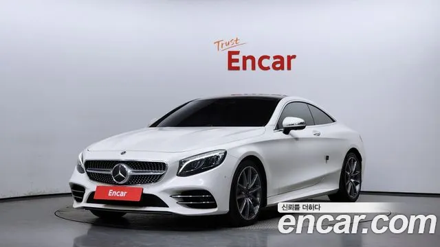 Mercedes-Benz S-Class W222 2018 Белый из Кореи