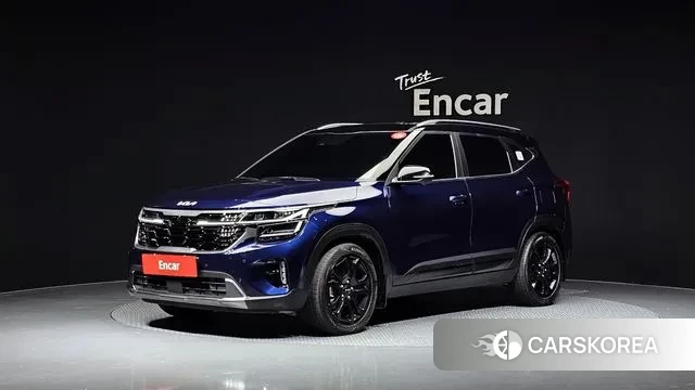 Kia The New Seltos 2023 Синий из Кореи