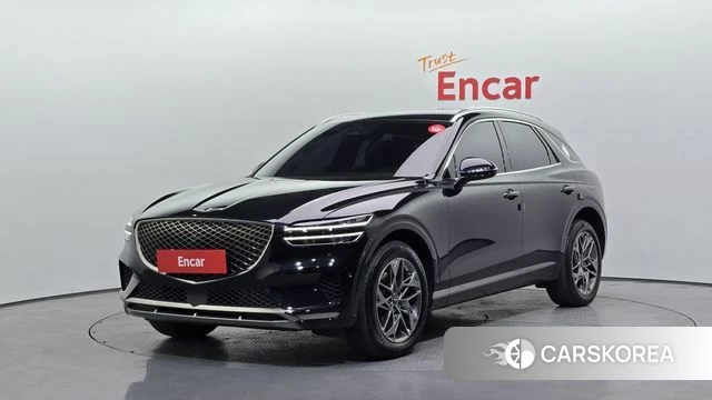 Genesis GV70 2021 Черный из Кореи