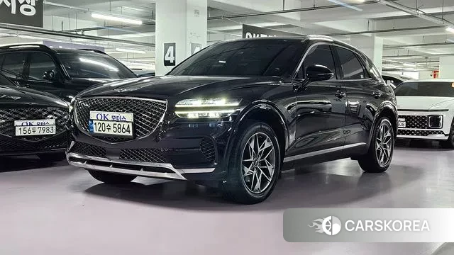 Genesis GV70 2021 Черный из Кореи