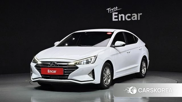 Hyundai The New Avante AD 2019 Белый из Кореи