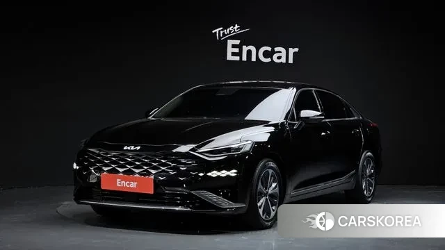 Kia K8 Hybrid 2021 Черный из Кореи