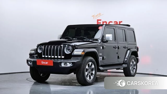 Jeep Wrangler (JL) 2020 Черный из Кореи