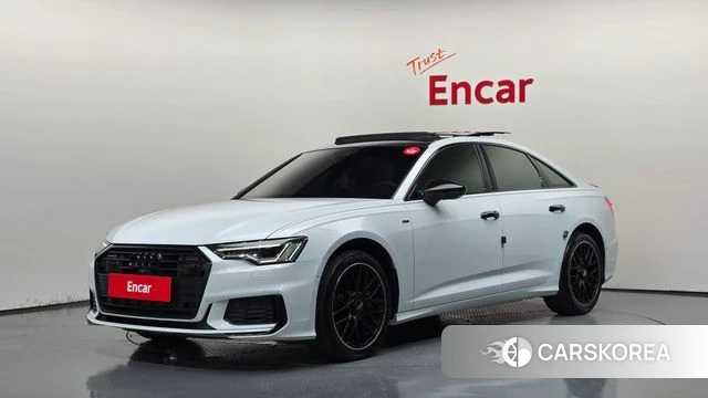 Audi A6 (C8) 2020 Белый из Кореи