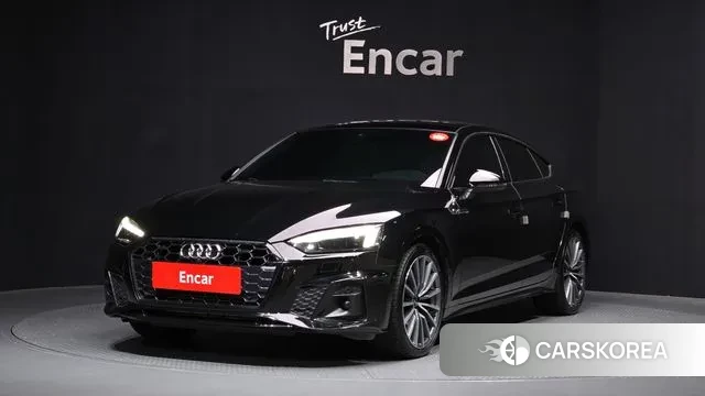 Audi A5 (F5) 2023 Черный из Кореи