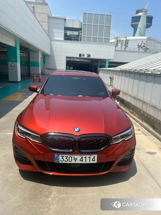 BMW 3 Series (G20) 2021 Оранжевый из Кореи