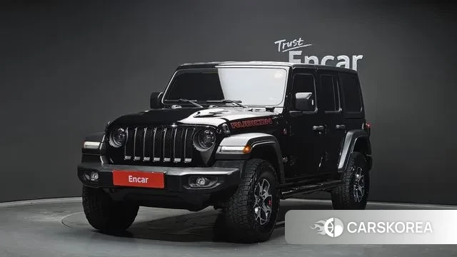 Jeep Wrangler (JL) 2023 Черный из Кореи