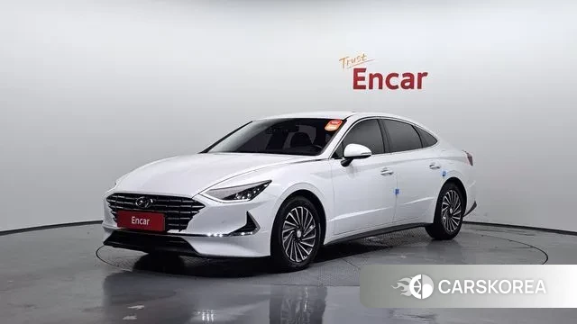 Hyundai Sonata Hybrid (DN8) 2020 Белый из Кореи