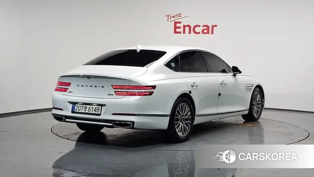 Genesis G80 (RG3) 2021 Белый из Кореи