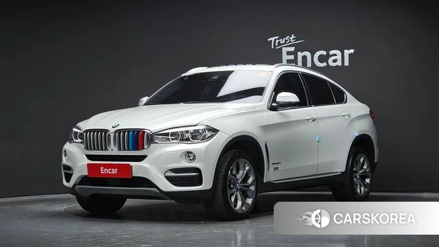 BMW X6 (F16) 2018 Белый из Кореи