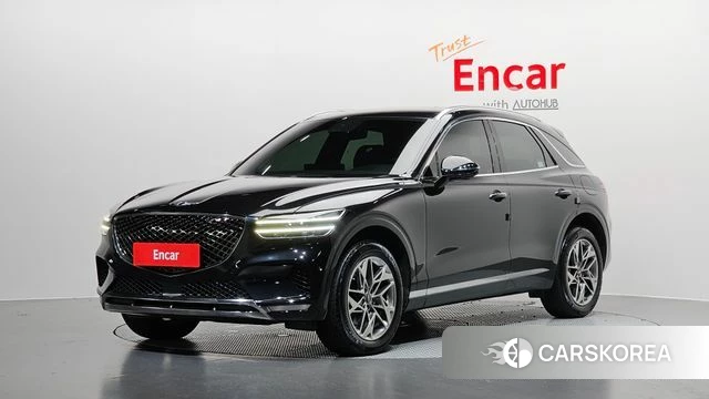 Genesis GV70 2021 Черный из Кореи