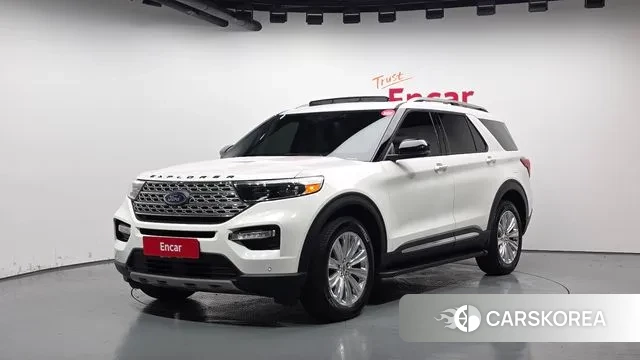 Ford Explorer 6th Generation 2022 Белый из Кореи