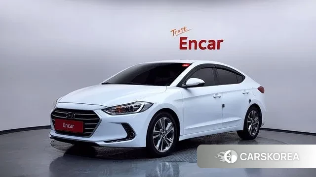 Hyundai Avante AD 2018 Белый из Кореи