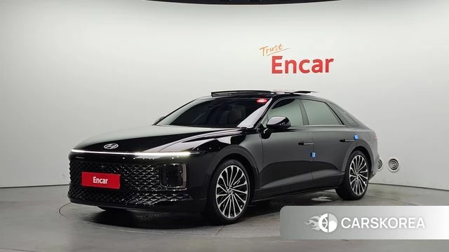 Hyundai Grandeur (GN7) 2023 Черный из Кореи