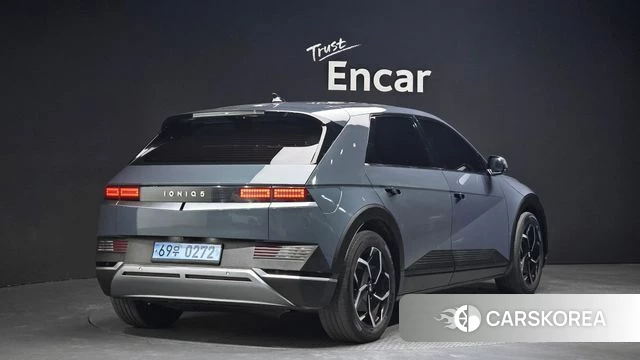 Hyundai Ionic 5 2021 Небесно-голубой из Кореи