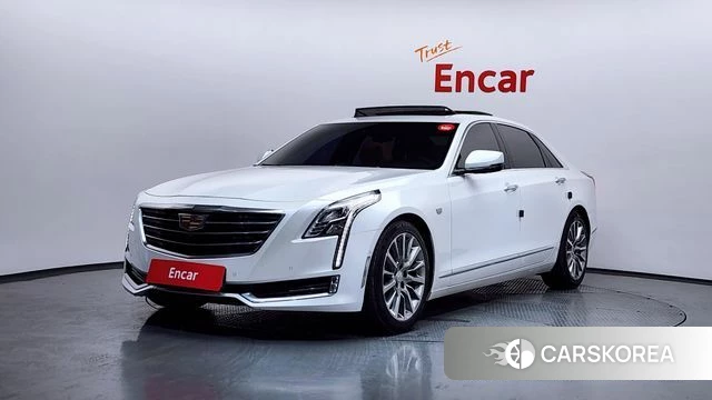 Cadillac CT6 2018 Белый из Кореи