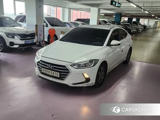 Hyundai Avante AD 2018 Белый из Кореи