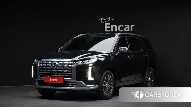 Hyundai The New Palisade 2022 Темно-зеленый из Кореи