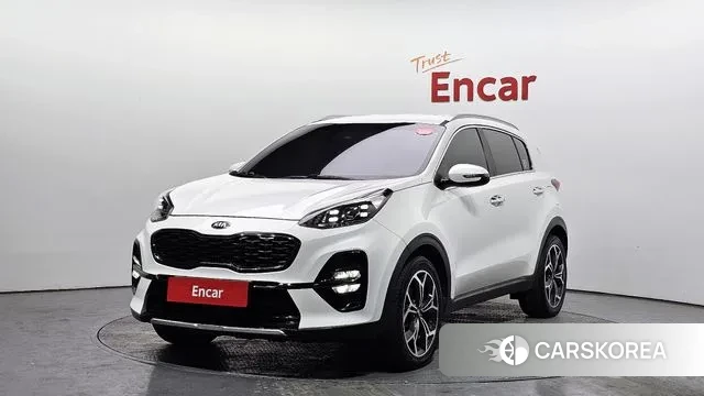 Kia Sportage The Bold 2018 Белый из Кореи