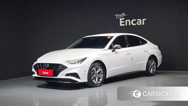 Hyundai Sonata (DN8) 2021 Белый из Кореи