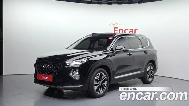 Hyundai Santa Fe TM 2018 Черный из Кореи