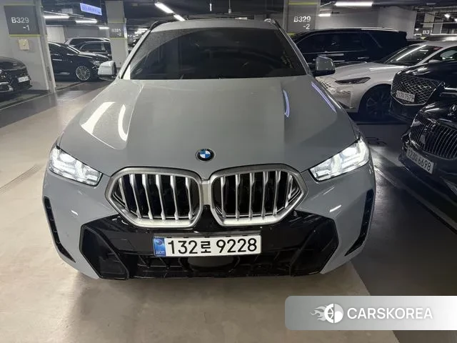 BMW X6 (G06) 2025 Серебристо-серый из Кореи