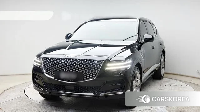 Genesis GV80 2021 Черный из Кореи