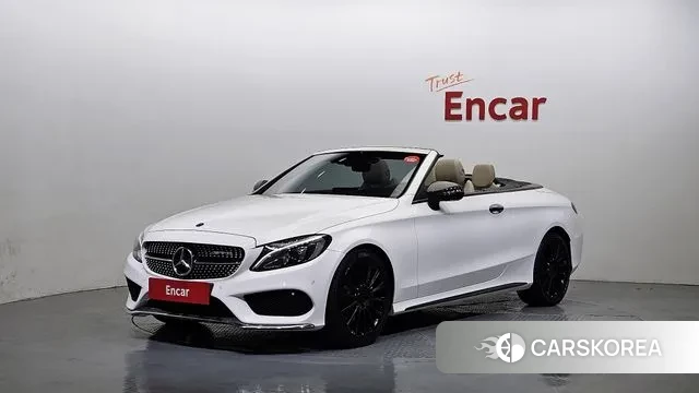 Mercedes-Benz C-Class W205 2018 Белый из Кореи
