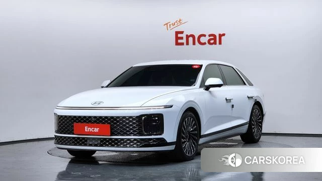 Hyundai Grandeur Hybrid (GN7) 2024 Белый из Кореи