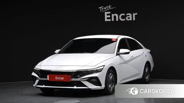 Hyundai The New Avante (CN7) 2024 Белый из Кореи