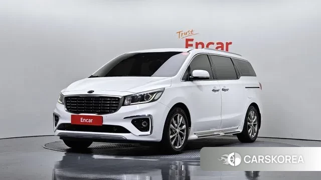 Kia The New Carnival 2018 Белый из Кореи