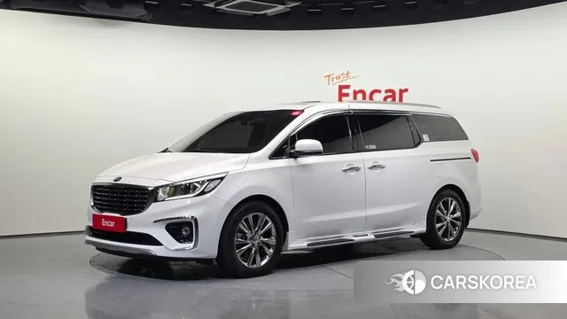 Kia The New Carnival 2019 Белый из Кореи