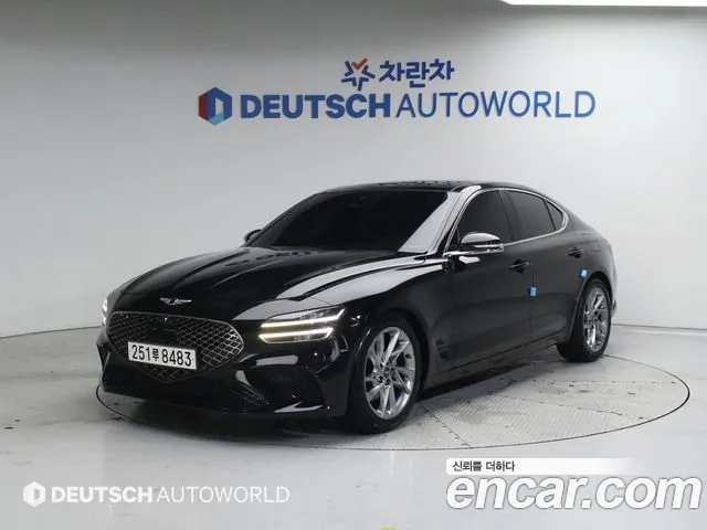 Genesis The New G70 2021 Черный из Кореи