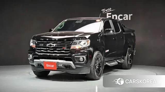 Chevrolet (GM Daewoo) Real New Colorado 2021 Черный из Кореи