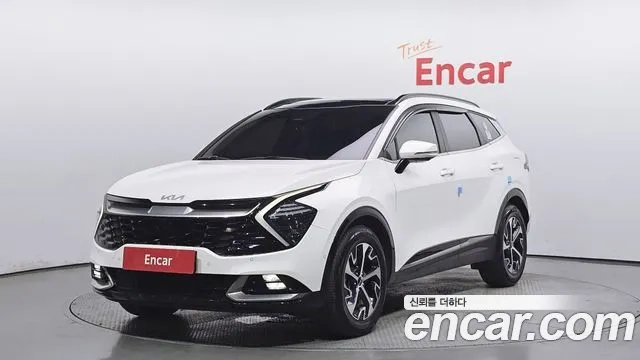 Kia Sportage 5th Generation Hybrid 2022 Белый из Кореи