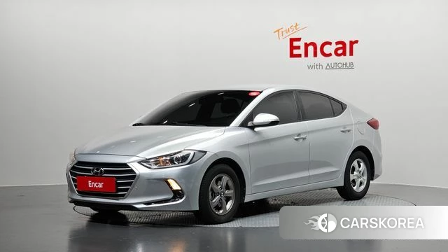 Hyundai Avante AD 2018 Серебряный из Кореи