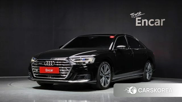 Audi A8 (D5) 2021 Черный из Кореи