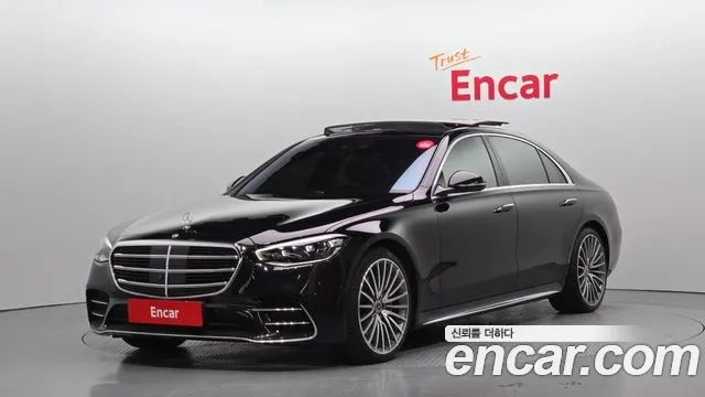 Mercedes-Benz S-Class W223 2023 Черный из Кореи