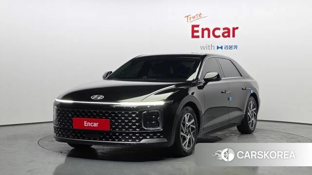 Hyundai Grandeur Hybrid (GN7) 2023 Черный из Кореи