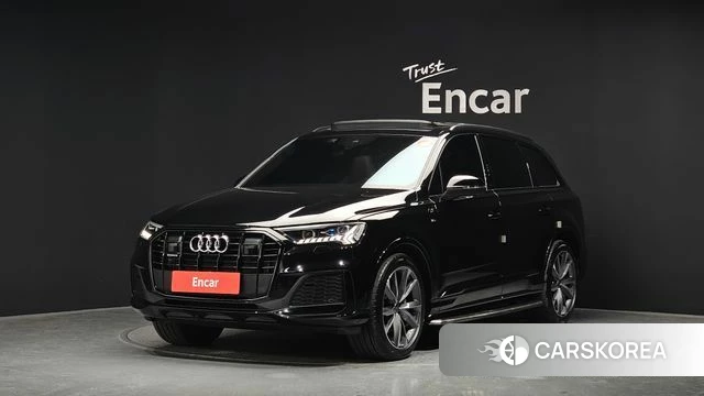 Audi Q7 (4M) 2023 Черный из Кореи
