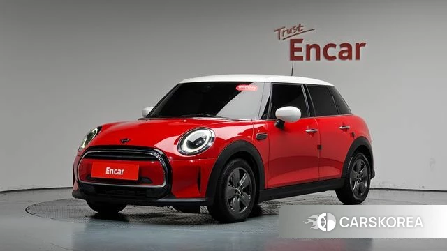 Mini Cooper 2022 Красный из Кореи