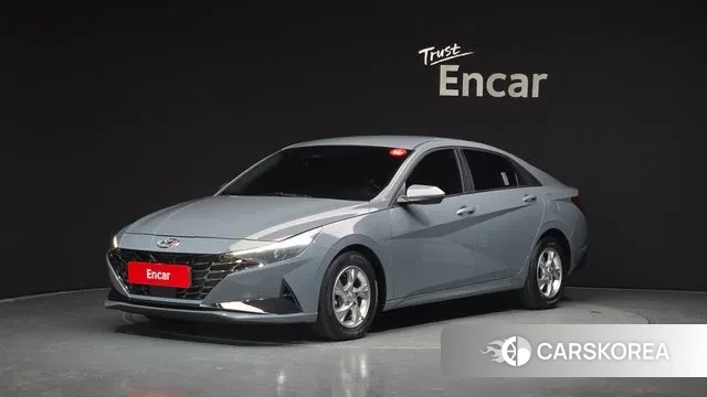 Hyundai Avante (CN7) 2022 Серый из Кореи